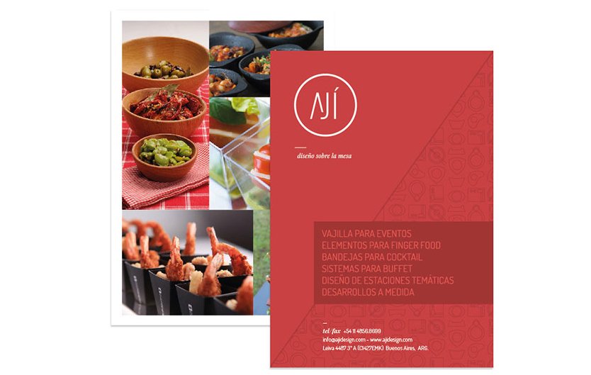 branding aji folleto