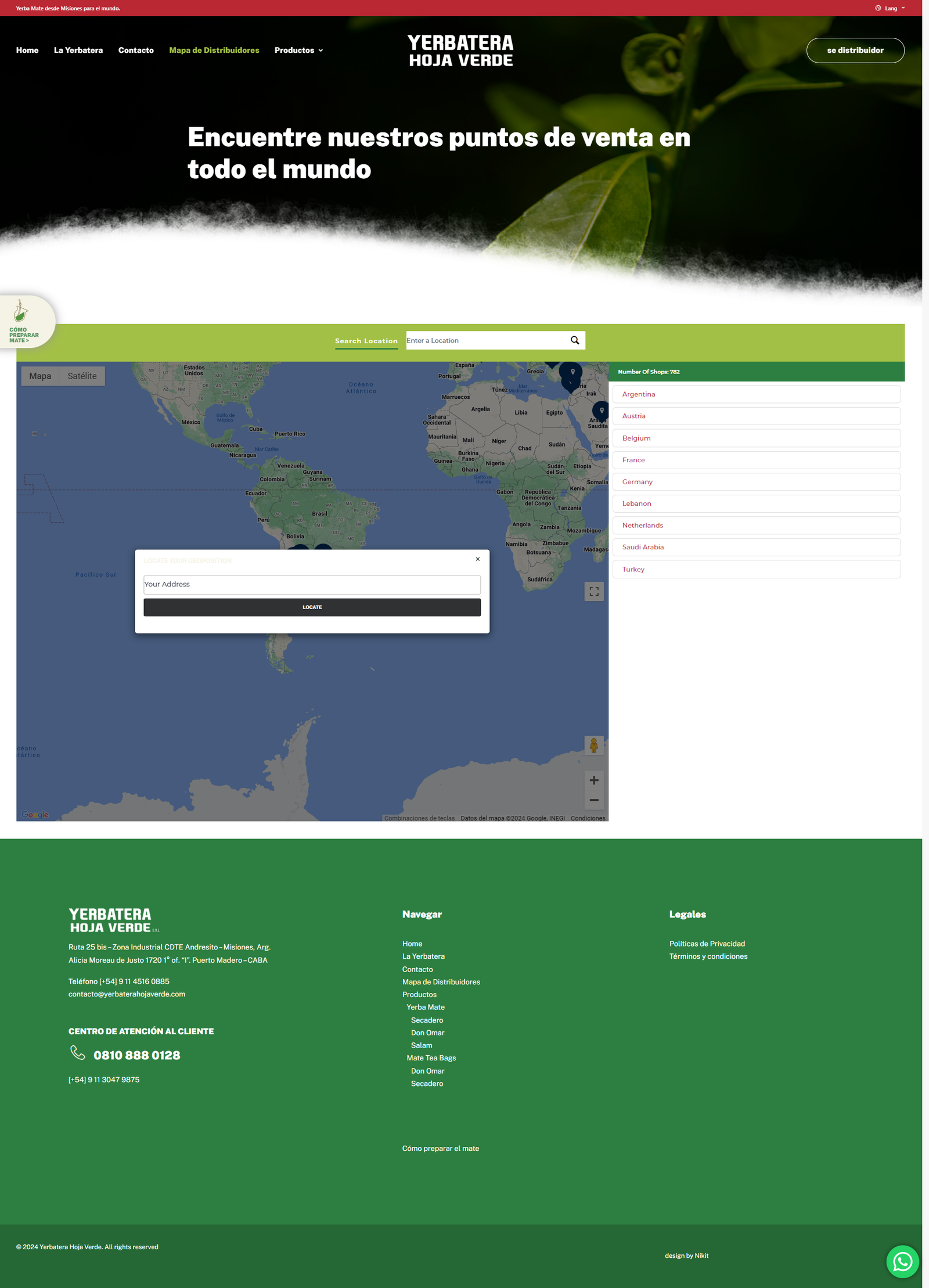 detalle ux mapa de distribuidores